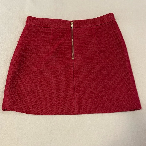 Club Monaco skirt red size 0 - Picture 5 of 9